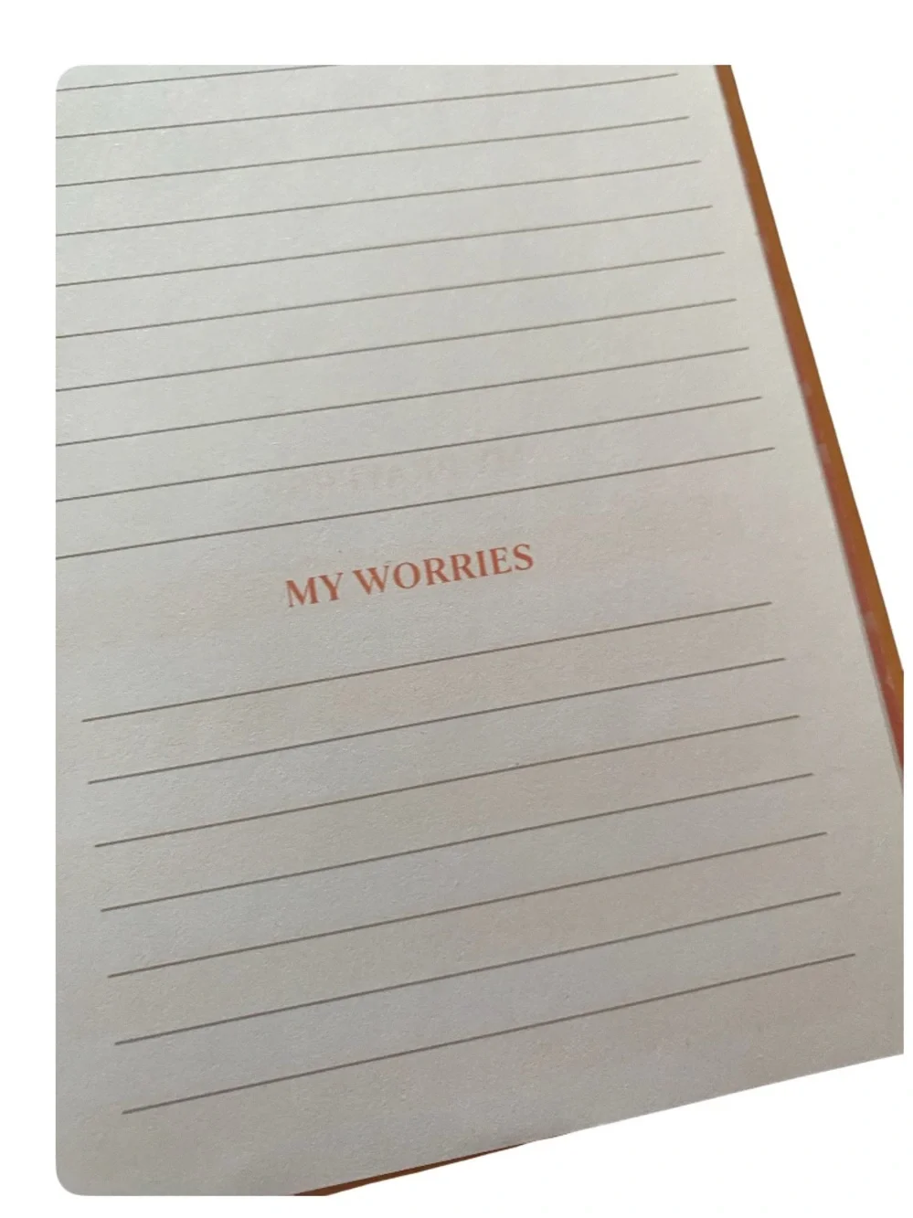 Inspirational Peach Spiral Journal - In The Morning When I Rise Give Me Jesus